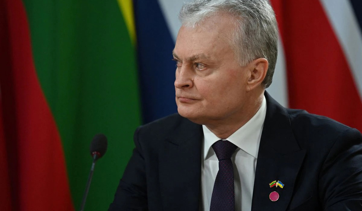President Gitanas Nauseda